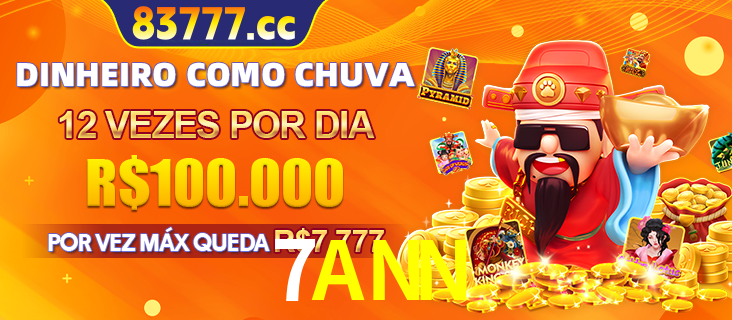 Banner do programa de recompensas Recomende para amigos do 7ANN, detalhando os bônus por convidar amigos, com prêmios que chegam a R$288.888.
